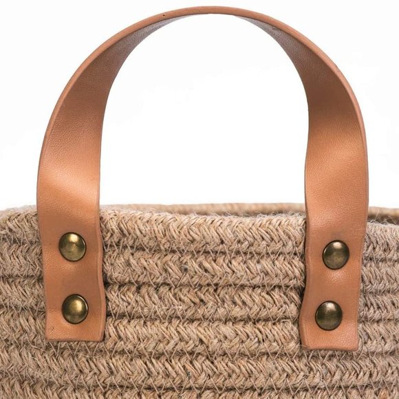 Jute Woven Wall Hanging Storage Baskets - Picture 5 of 6